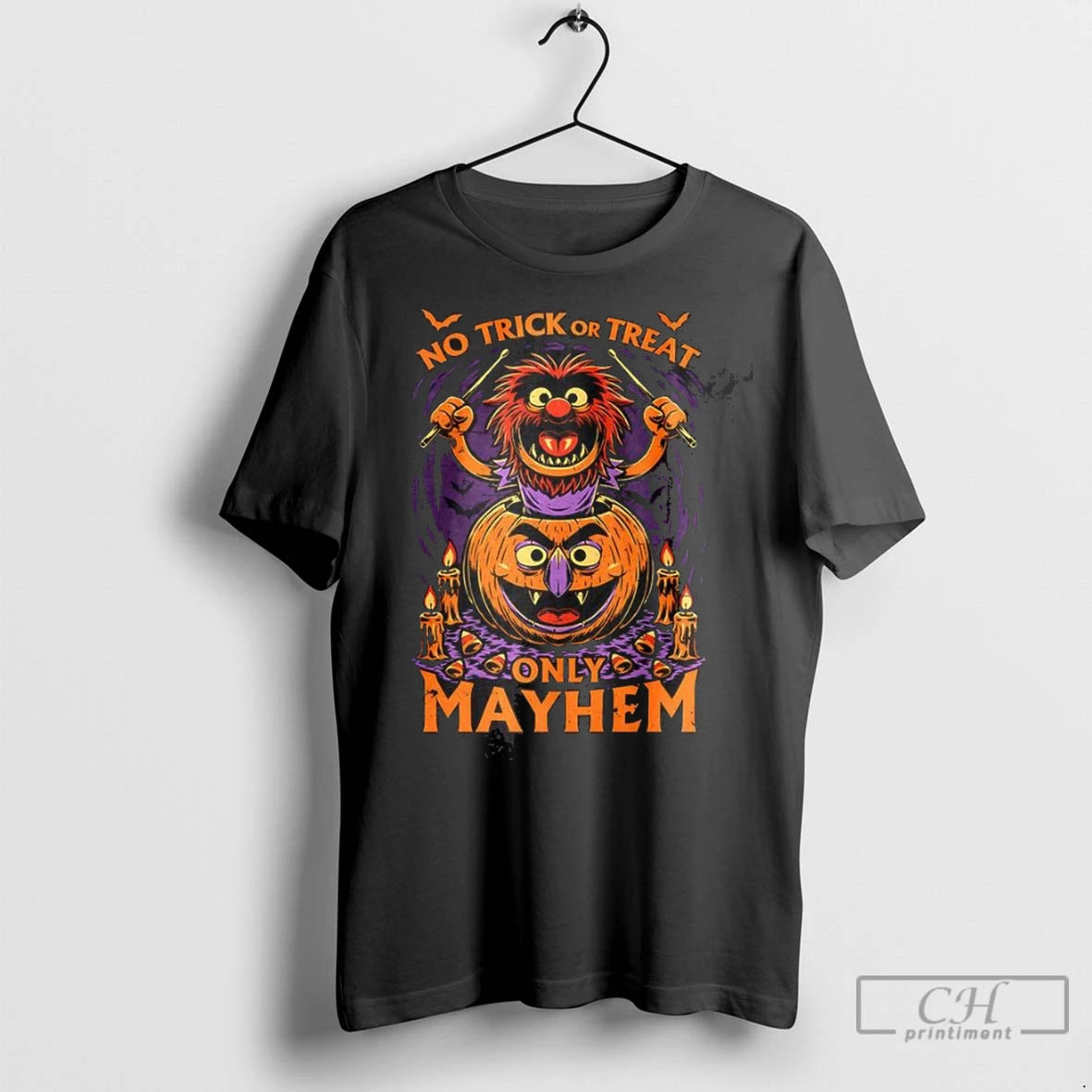 Premium No Trick Or Treat Only Mayhem