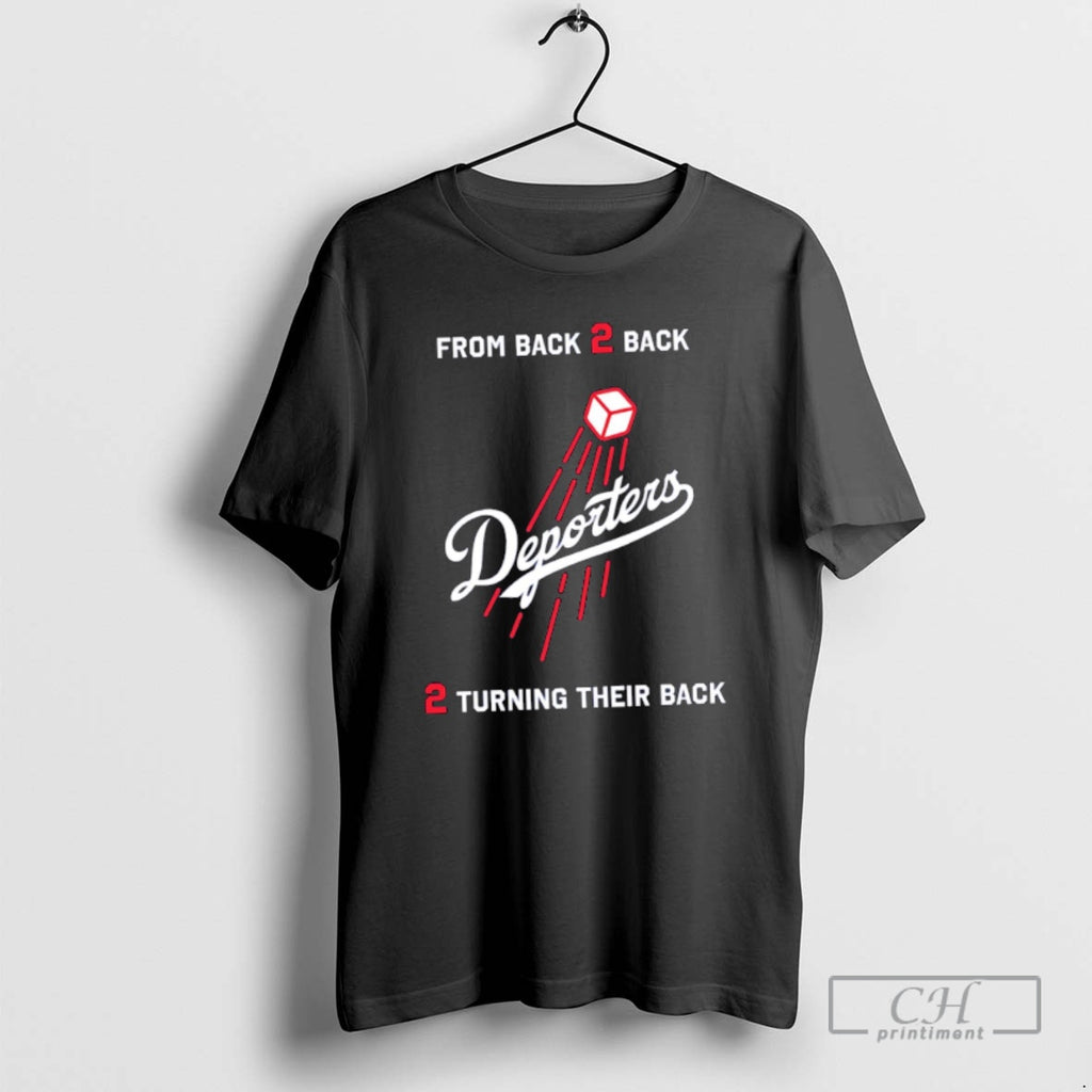 Premium Premium Dodgers Reporters From Back 2 Back 2 Turning Their Back Shirt Sweater