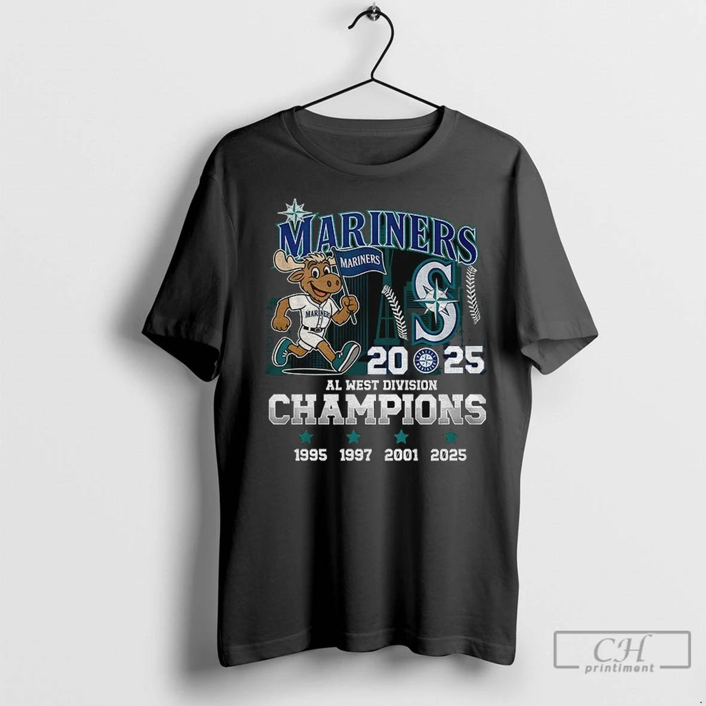 Premium Seattle Mariners 2025 American League West Division Champions 1995 2025