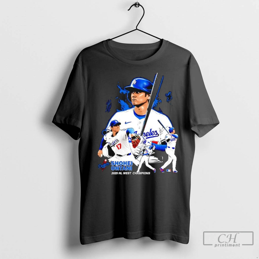Premium Shohei Ohtan La Dodger 2025 Nl West Champions Ladies