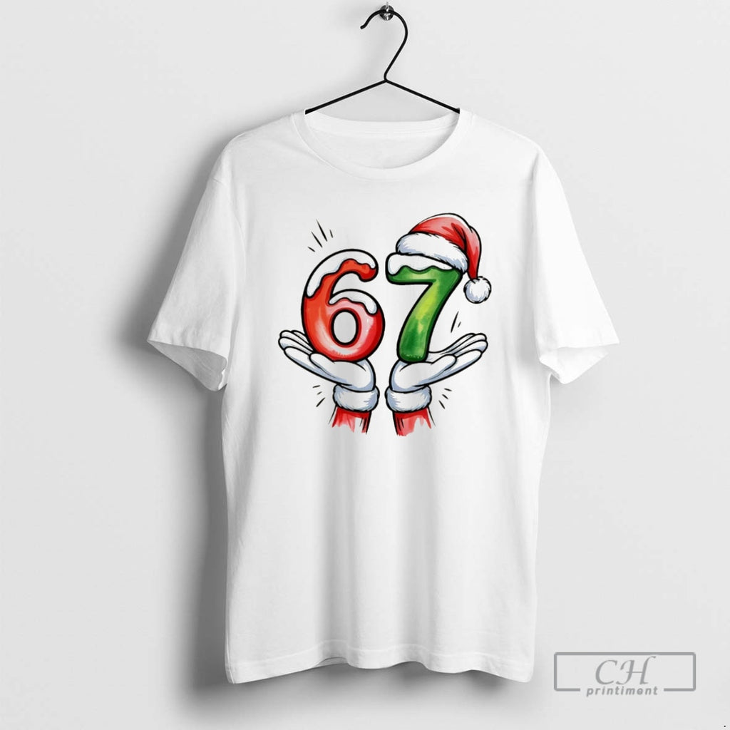 Premium Six Seven 67 Merry Christmas Christmas Shirt Sweater