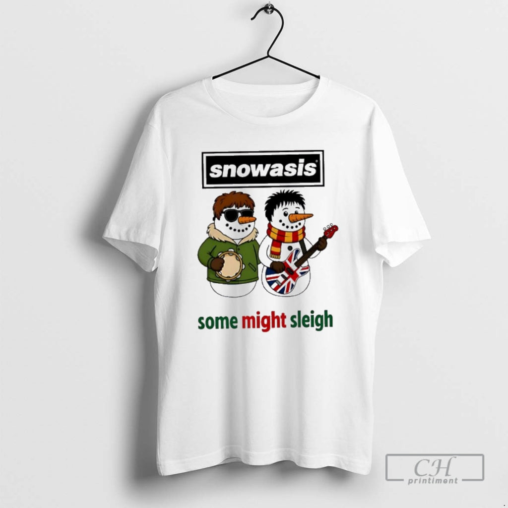 Premium Snowasis Some Might Sleigh Brothers Music Christmas 2025 Shirt Sweater