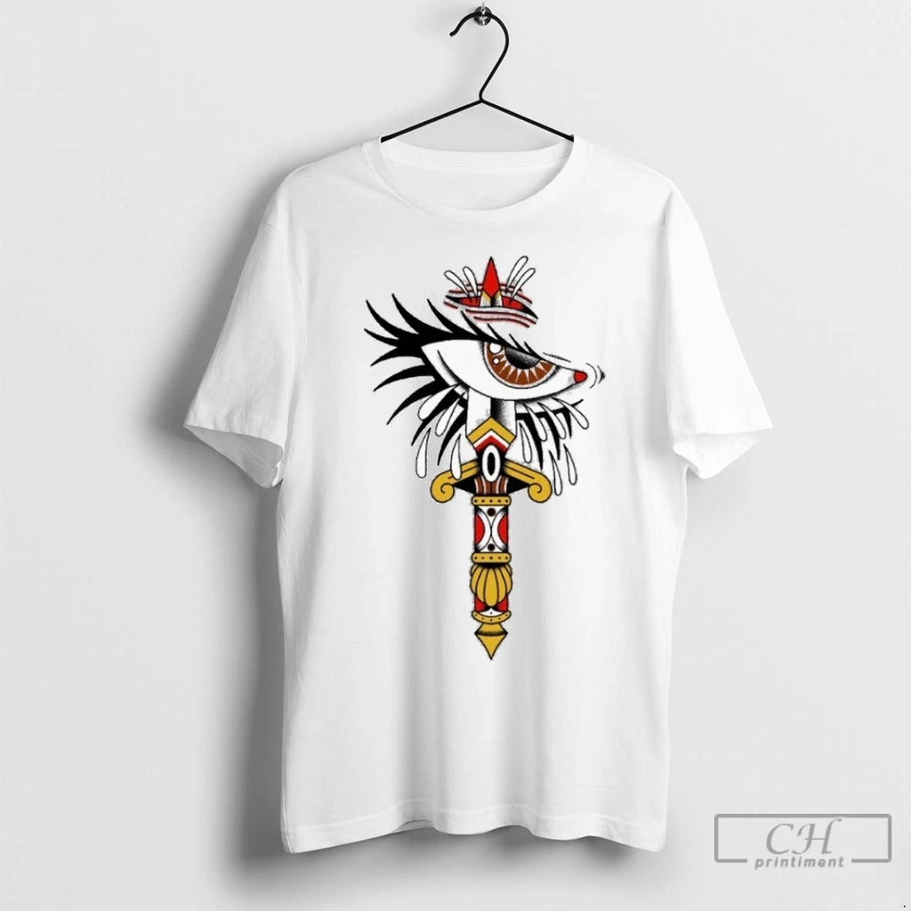 Premium Stray From The Path Tattoo Eye Dagger