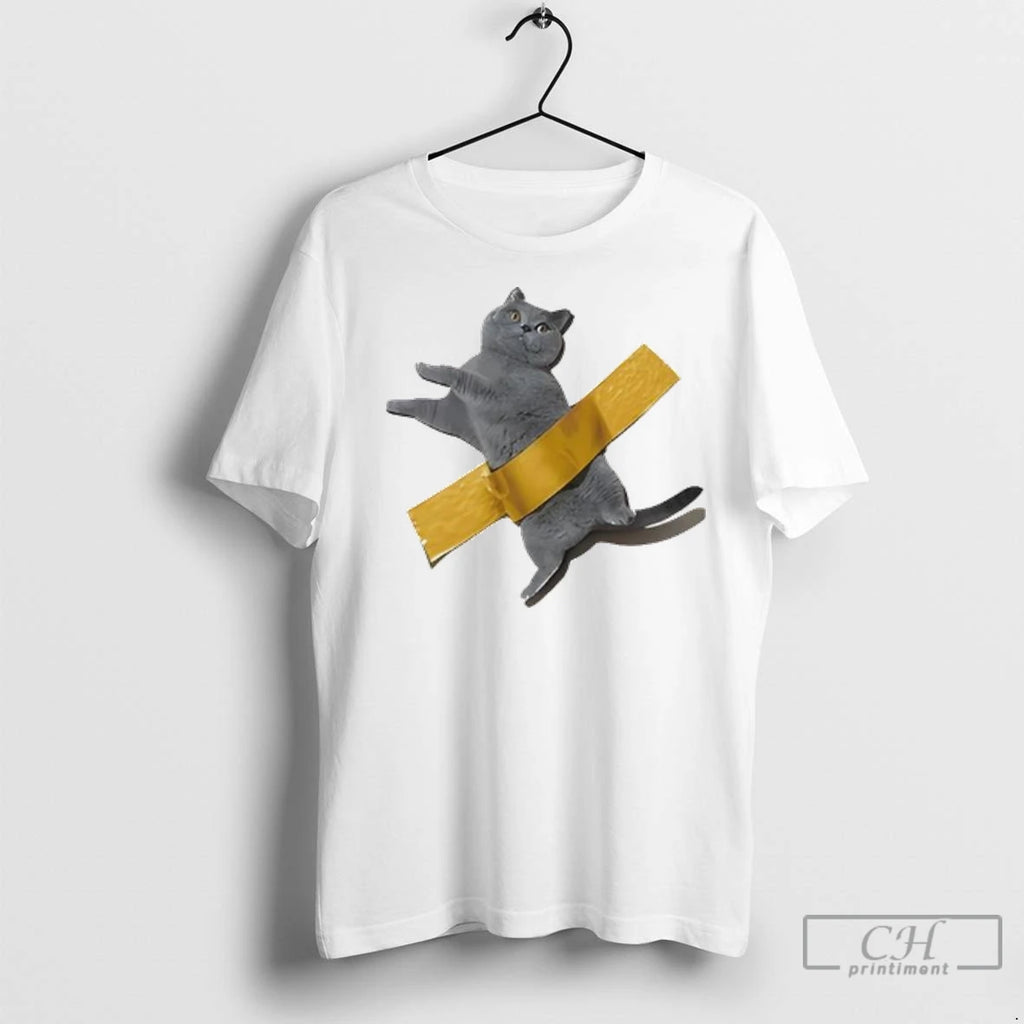 Premium Tape Cat Funny Ladies