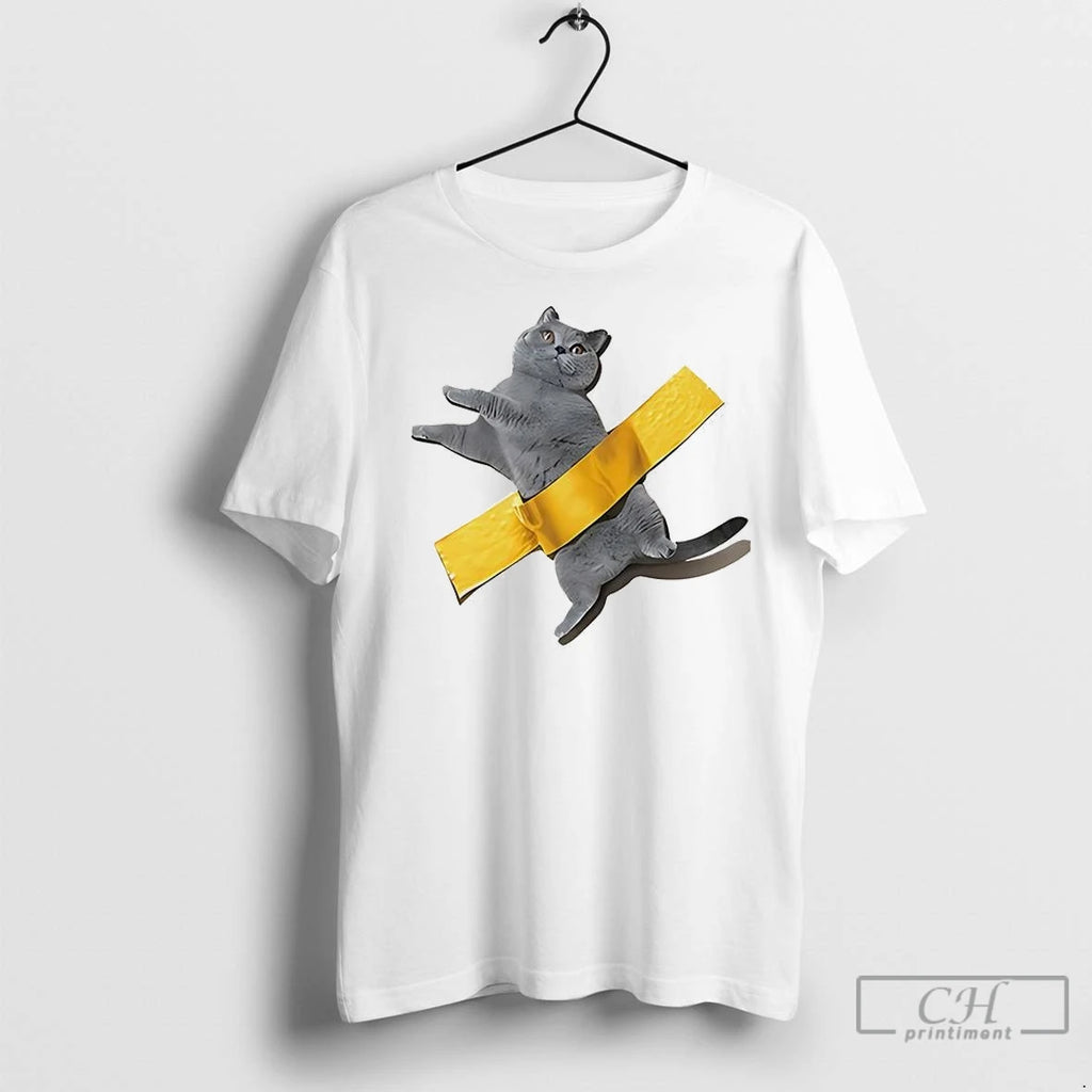 Premium Tape Cat Funny
