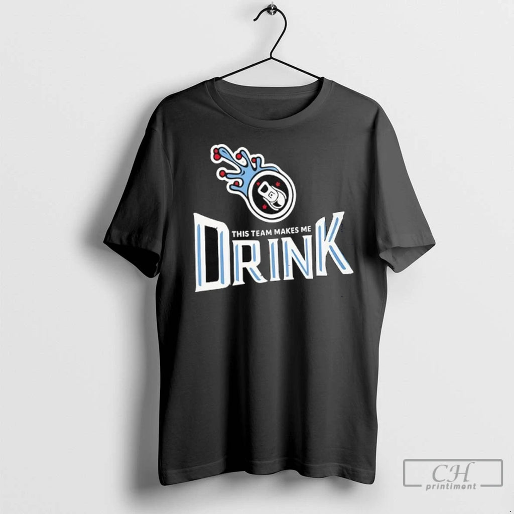 Premium Tennessee This Team Makes Me Drink Ladies