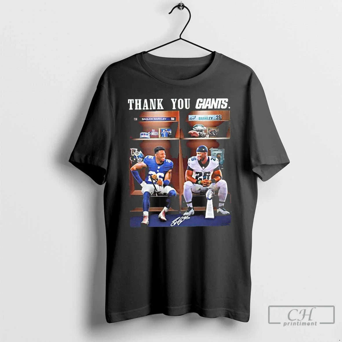 Premium Thank You Giants Signature T Shirts