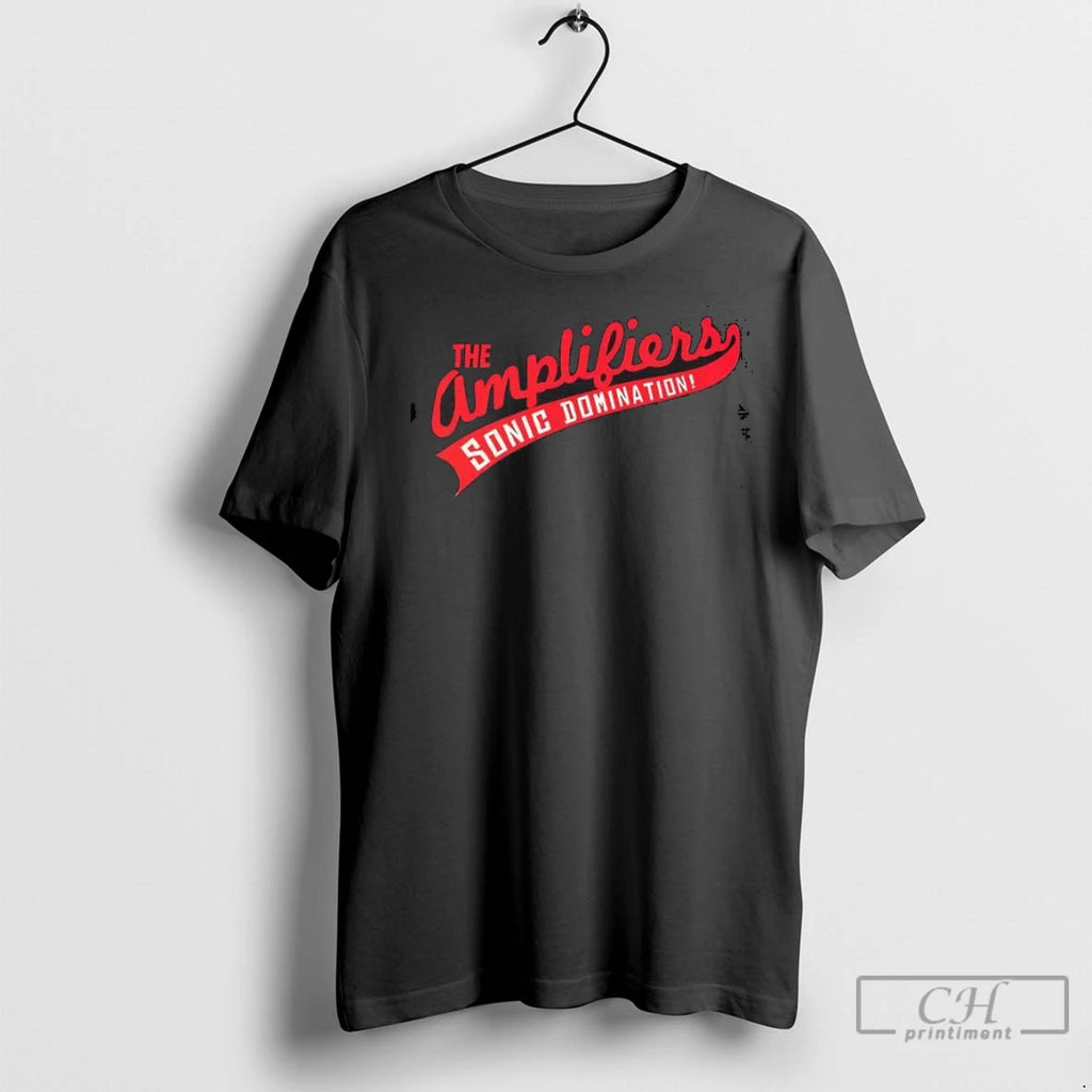 Premium The Amplifiers Sonic Domination Red Text