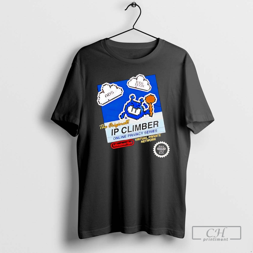 Premium The Ip Climber Pixel Ads Big Tech Windscribe Virtual Private Network Shirt Sweater