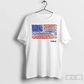 Premium Trump Nation Proclamation American Flag T Shirts