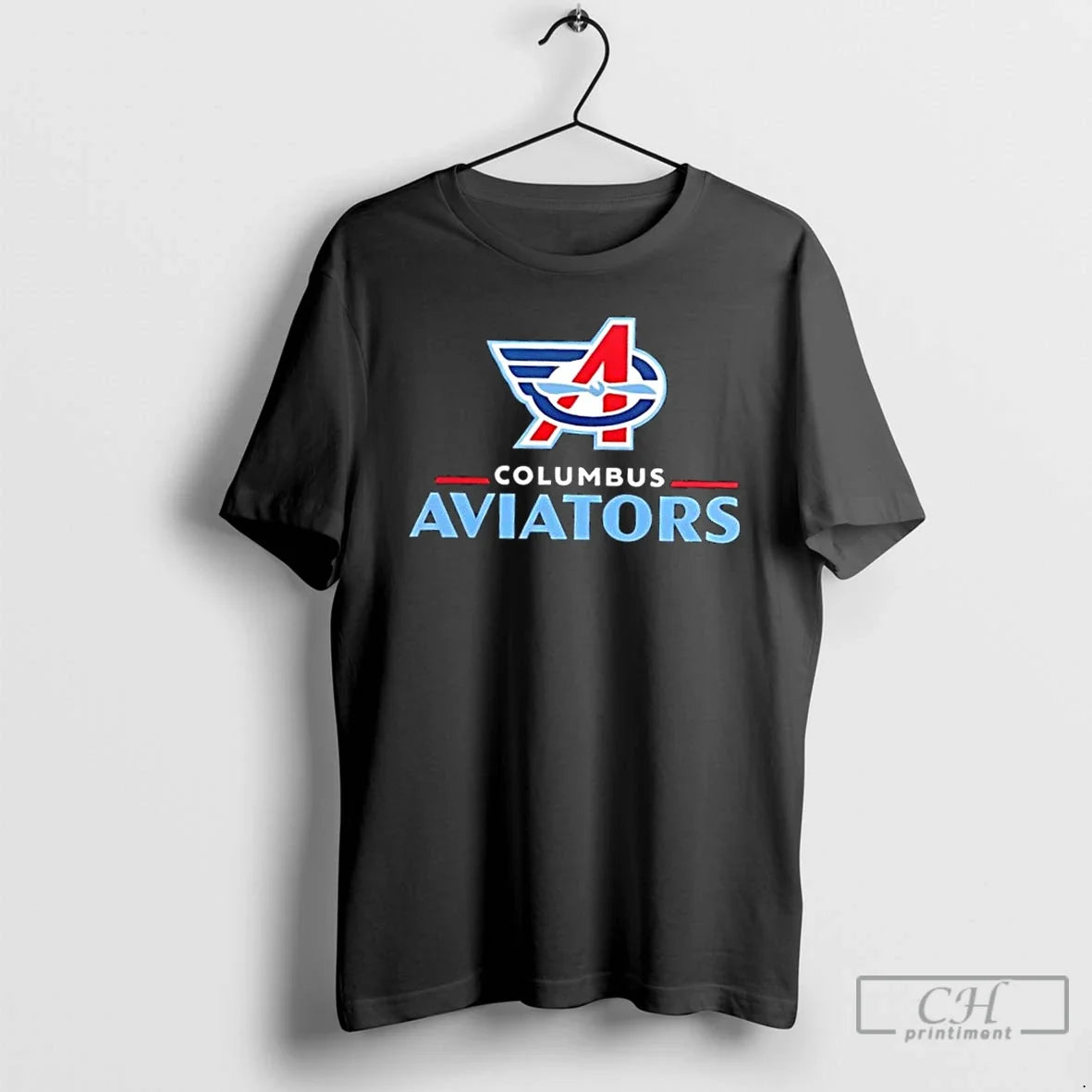 Premium Ufl United Football League Columbus Aviators Stadium 2 Sided T Shirts