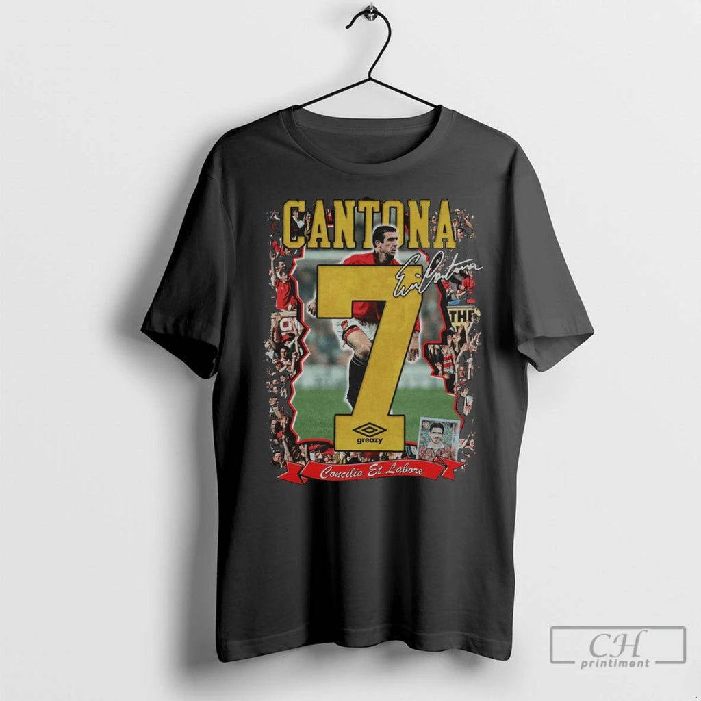 Premium Eric Cantona Manchester United Tee