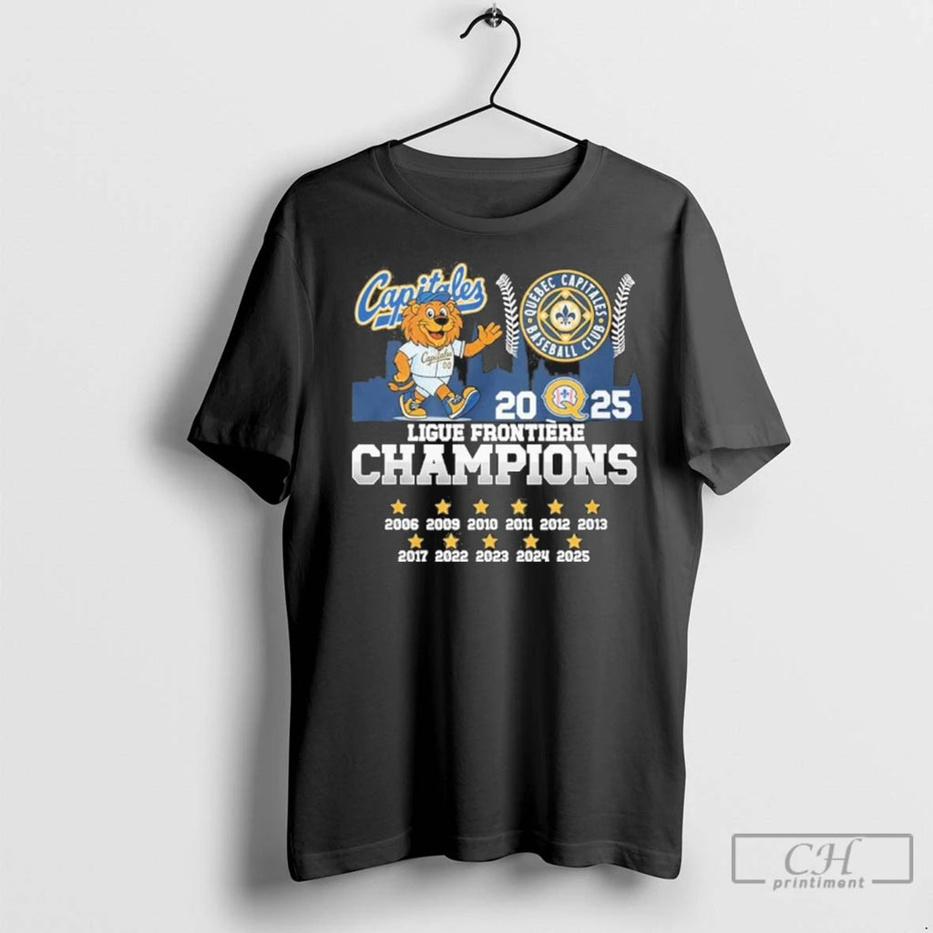 Quebec Capitales Baseball 2025 Ligue Frontiere Champions