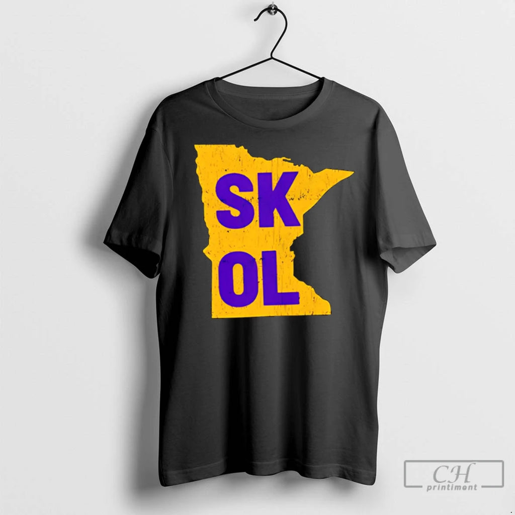 Skol Minnesota Vikings Map