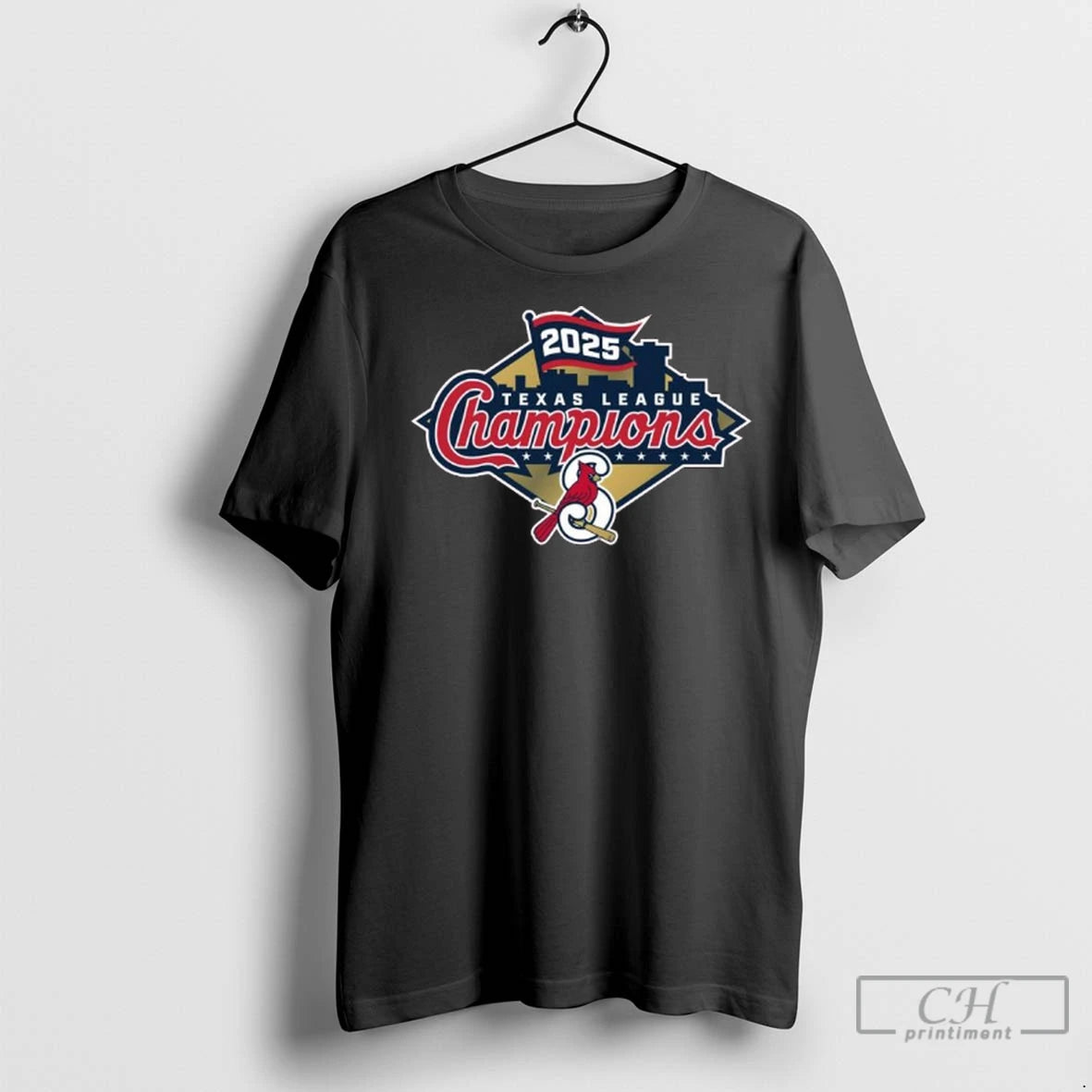 Springfield Cardinals 2025 Texas League Champions Logo