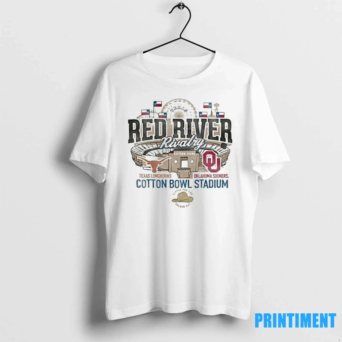 The Gameday Red River Rivalry 2025 Texas Vs Oklahoma Tshirts Sweater