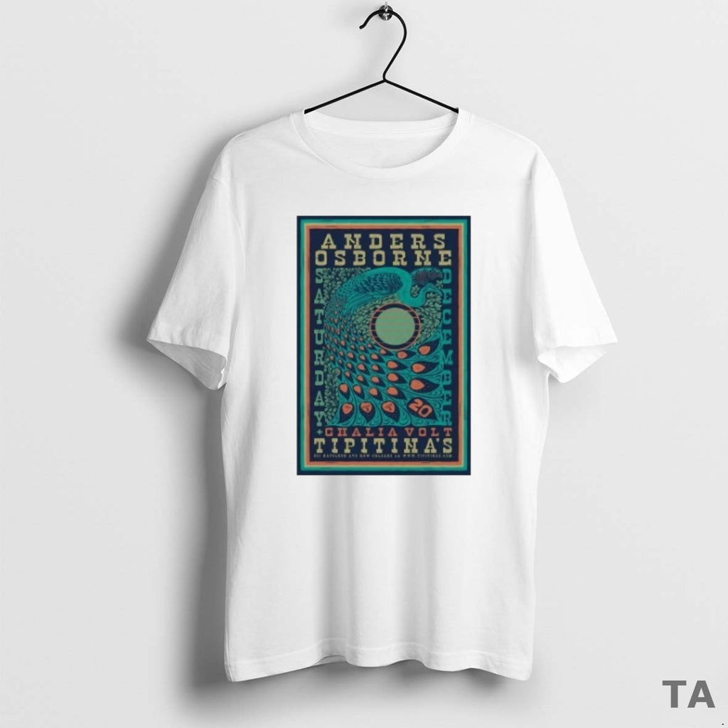 Top Anders Osborne Dec 20 2025 Tipitinas In New Orleans La T Shirt Sweater
