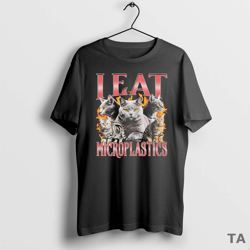 Top Cat I Eat Microplastics T Shirt Sweater