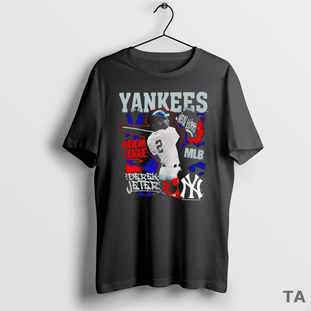 Top Derek Jeter New York Yankees Mitchell And Ness Star Moment T Shirt Sweater