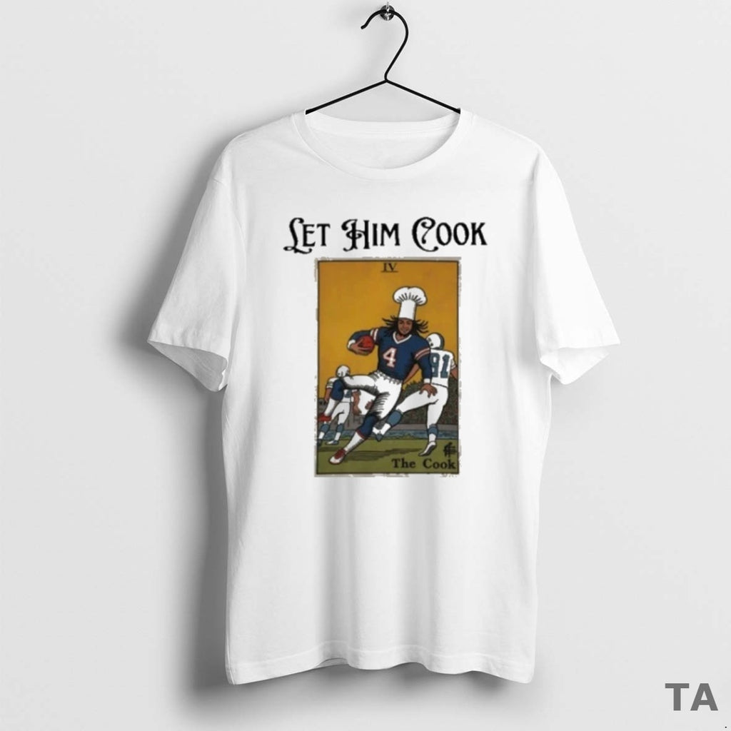Top James Cook Let Him Cook Buffalo Football Bills T Shirt Sweater