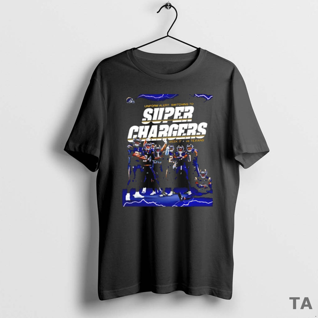 Top Los Angeles Chargers Super Chargers Week 7 Vs Texans Graphic T Shirt Sweater