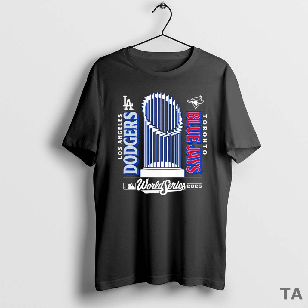 Top Los Angeles Dodgers Vs Toronto Blue Jays Matchup World Series Trophy 2025