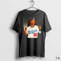 Top Mookie Betts Smoking Trophy 2025 Dodgers Champion T Shirt Sweater