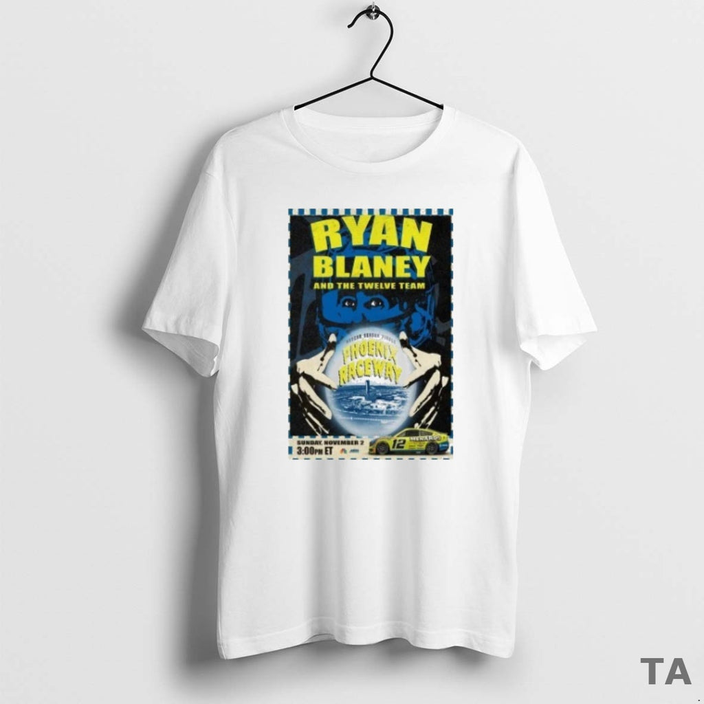 Top Ryan Blaney Nov 2 2025 Phoenix Raceway Avondale T Shirt Sweater