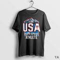Top Team Usa Milano Cortina Athlete 2026 Winter Olympics Logo T Shirt Sweater