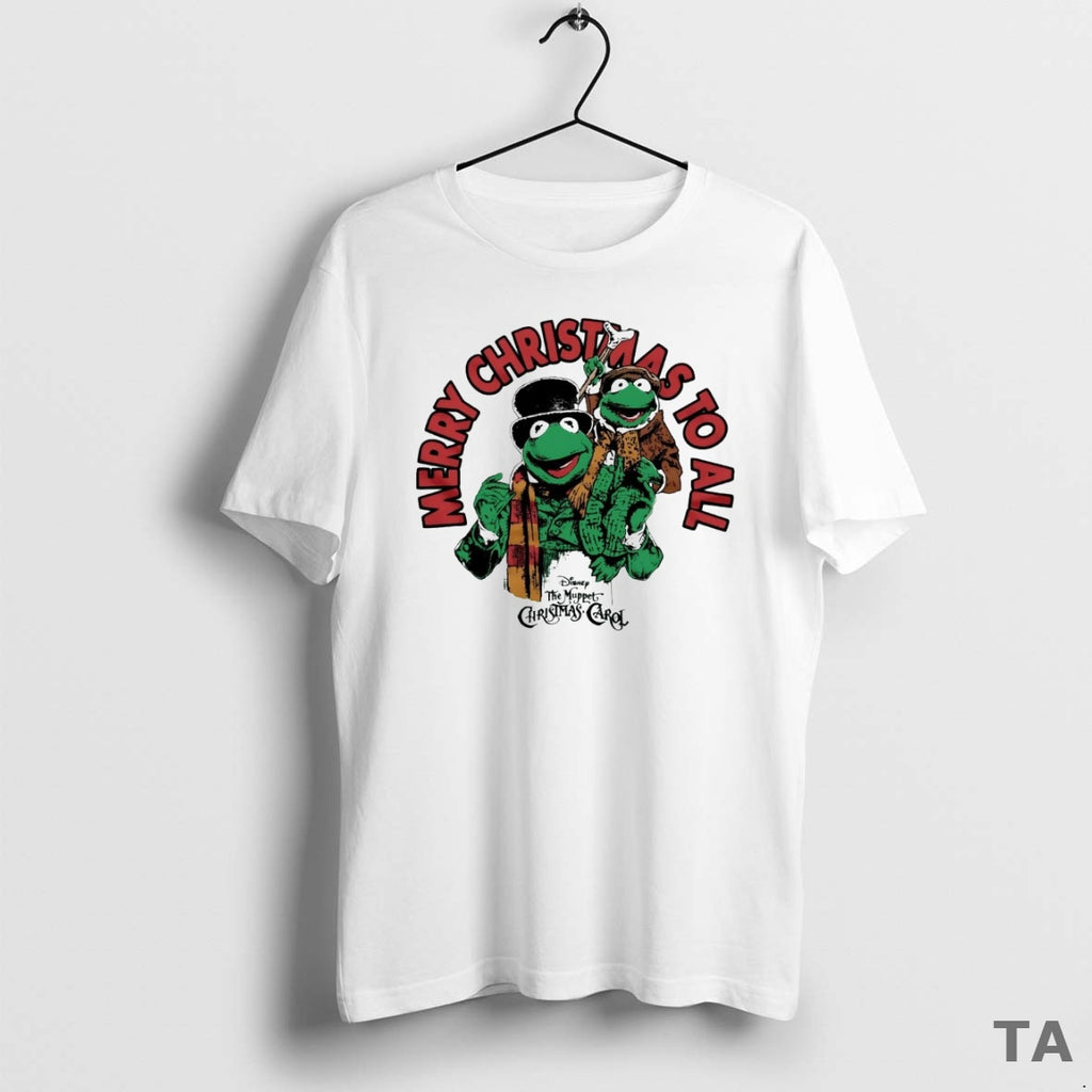 Top The Muppets Christmas Carol Merry Christmas To All T Shirt Sweater