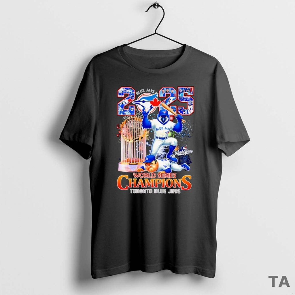 Top Toronto Blue Jays 2025 Baseball World Series Champions Mascot Vintage T Shirt Sweater