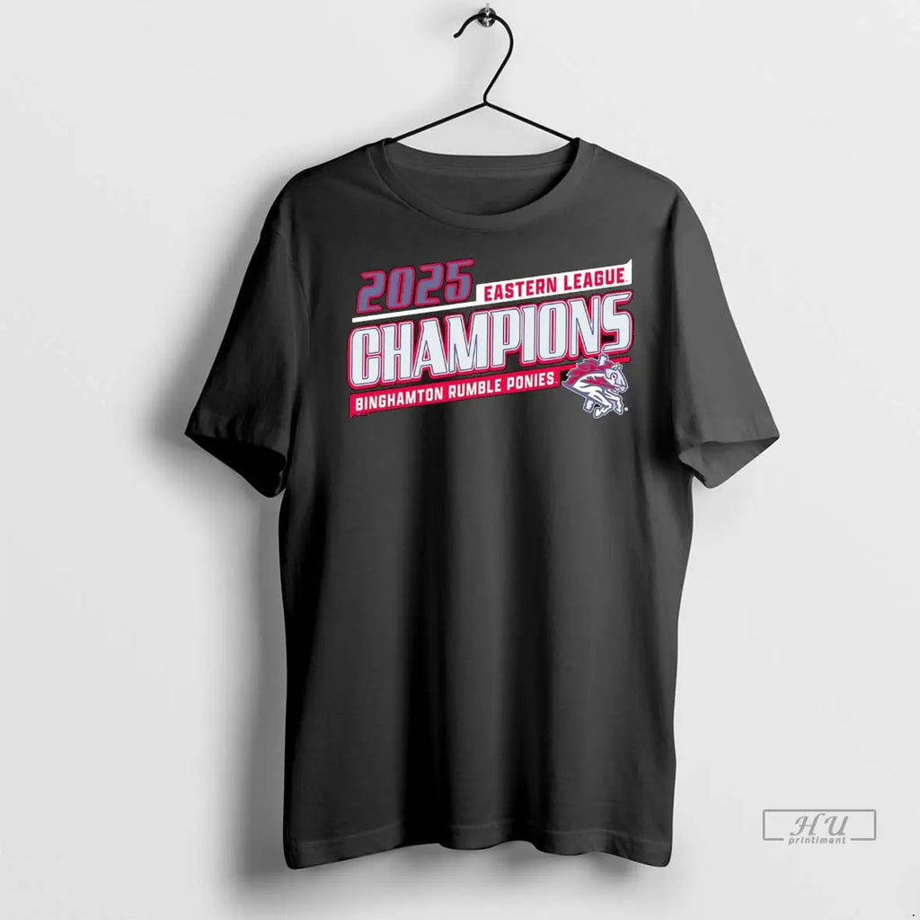 Trending 2025 Eastern League Championship Binghamton Rumble Ponies T Shirt