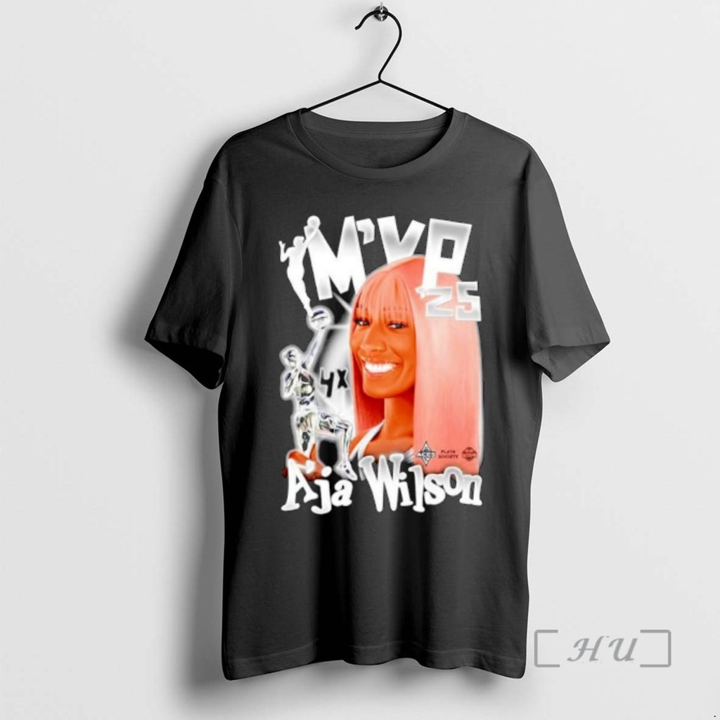 Trending Aja Wilson Las Vegas Aces Wnba 4x Mvp Ornaments Premium T Shirt Sweater