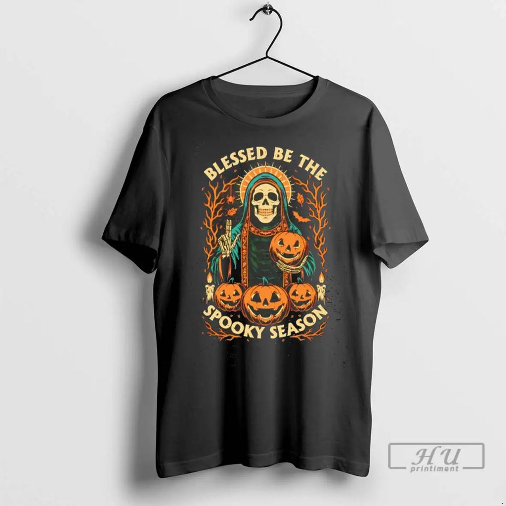 Trending Blessed Be The Spooky Season Halloween Tee T Shirt