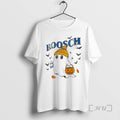 Trending Boosch Cute Ghost Holding Bush Light Beer Pumpkin Basket Halloween Premium T Shirt Sweater