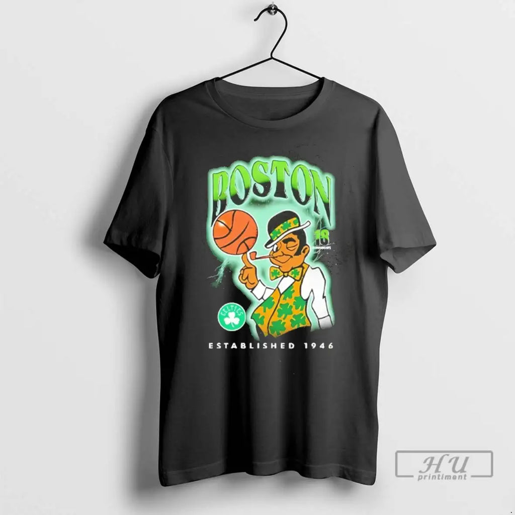 Trending Boston Celtics Established 1946 18 Championships Tee T Shirt
