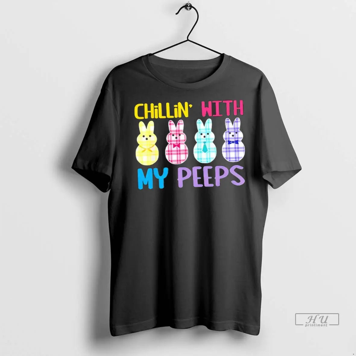 Trending Bunnies Chillin With My Peeps T Shirt
