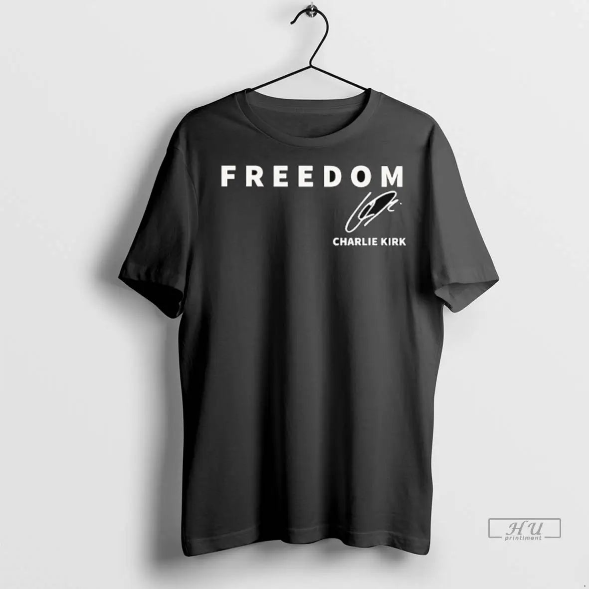 Trending Cassie Clark Freedom Signature Charlie Kirk Ladies T Shirt