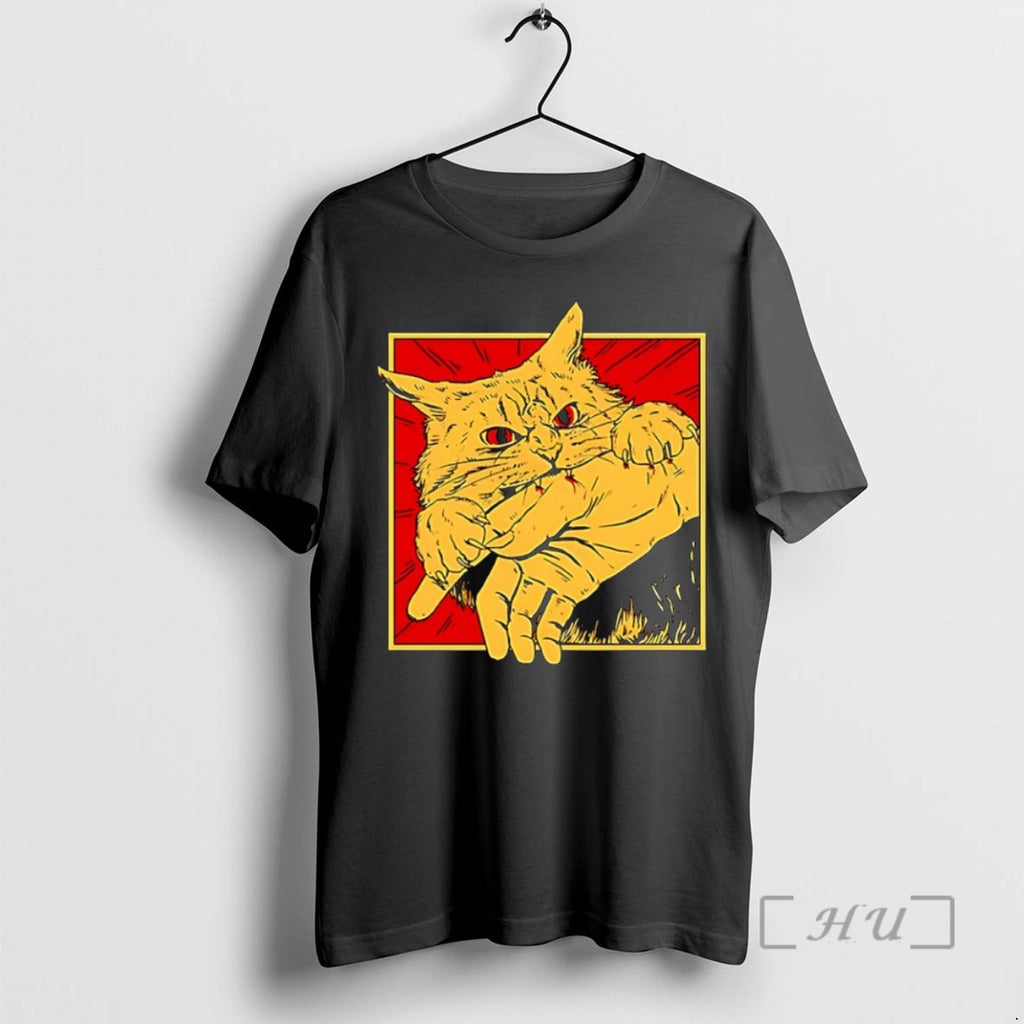 Trending Cat Bite Hands Premium T Shirt Sweater