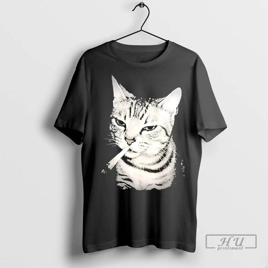 Trending Cat Smoking Meme T Shirt