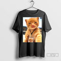 Trending Cat The Cute Orange Cat With An Id Badge T Shirt