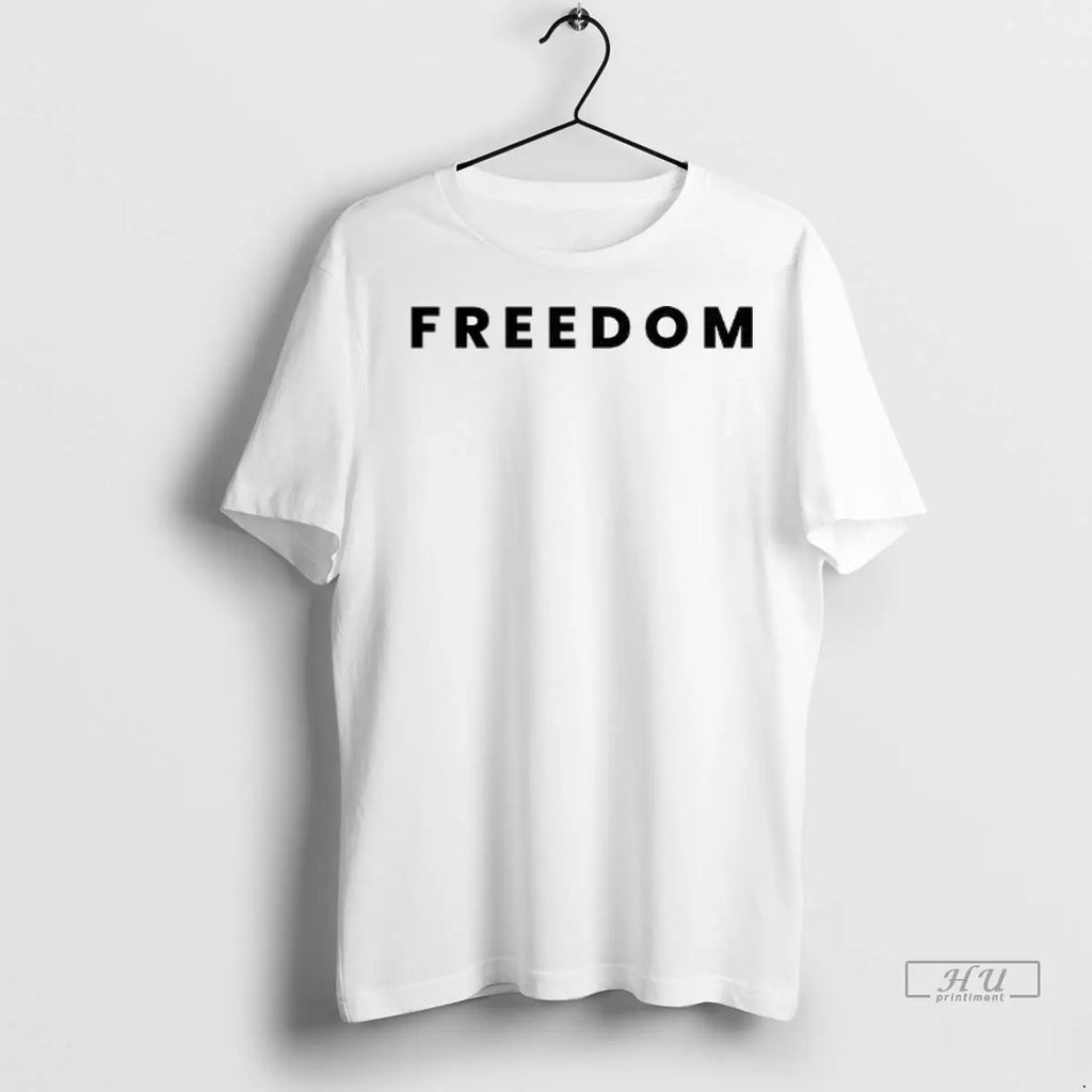 Trending Charlie Kirk Freedom A True Patriot Usa T Shirt
