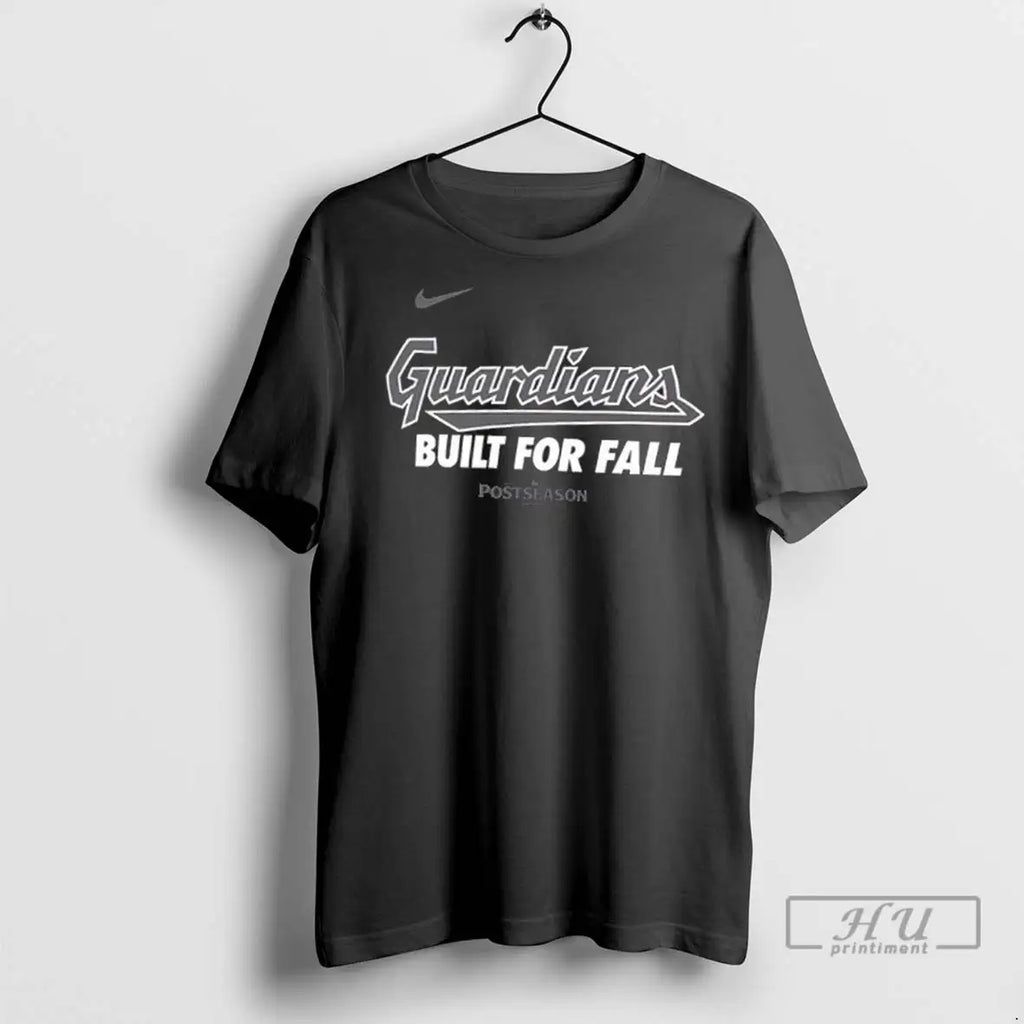 Trending Cleveland Guardians 2025 Mlb Postseason Built For Fall 2 Sided T Shirt