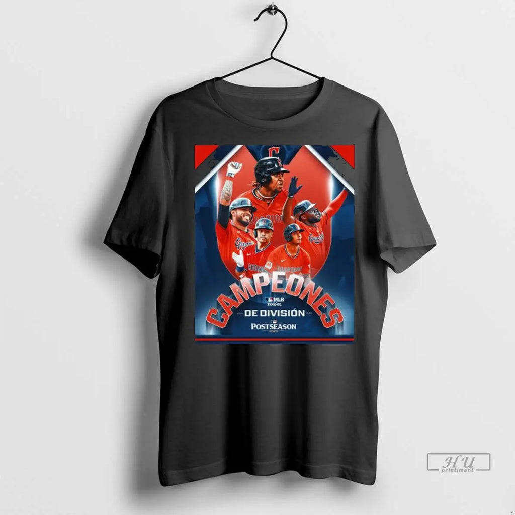 Trending Cleveland Guardians Campeones De Division 2025 Long Sleve T Shirt