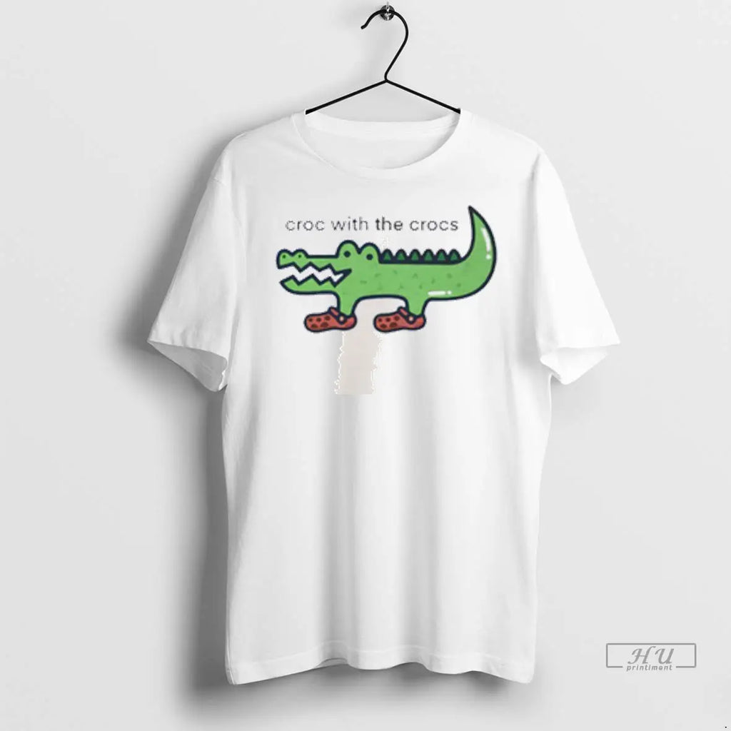 Trending Croc With Hte Crocs T Shirt