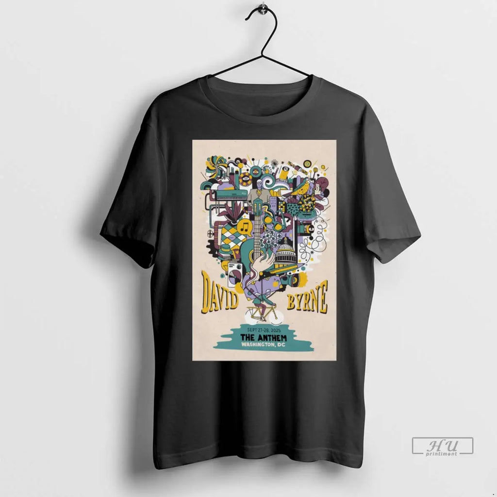 Trending David Byrne September 27 28 2025 The Anthem Washington D C T Shirt