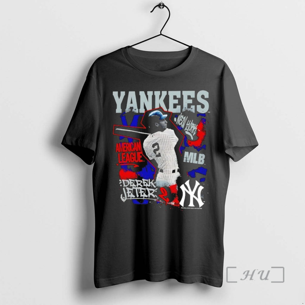 Trending Derek Jeter New York Yankees Mitchell And Ness Star Moment Premium T Shirt Sweater
