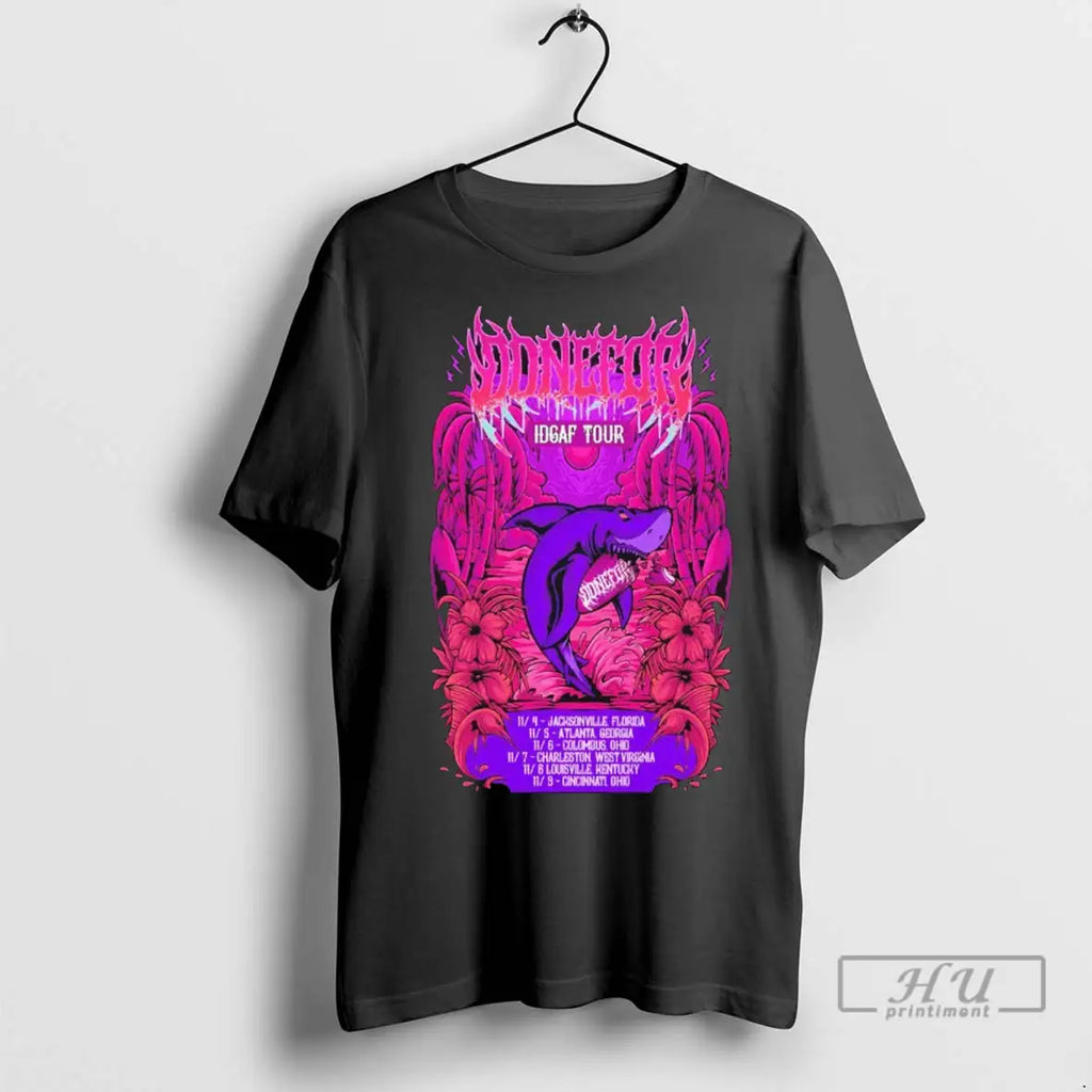 Trending Donefor Idgaf Tour 2025 T Shirt