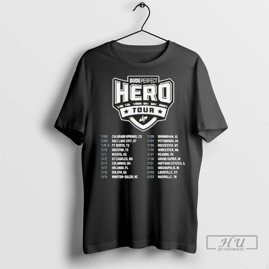 Trending Dude Perfect Hero Tour T Shirt