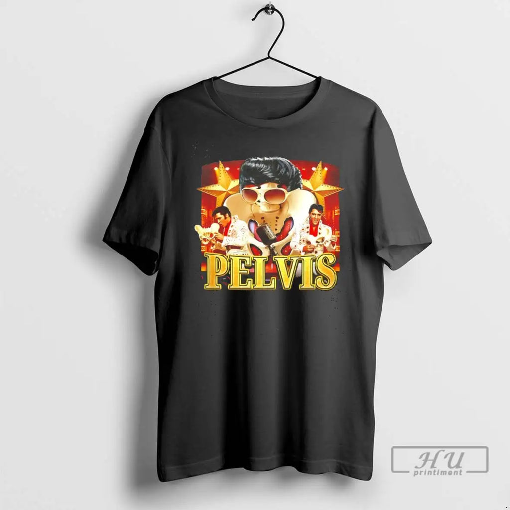 Trending Elvis Presley Pelvis Elvis Graphic Tee T Shirt